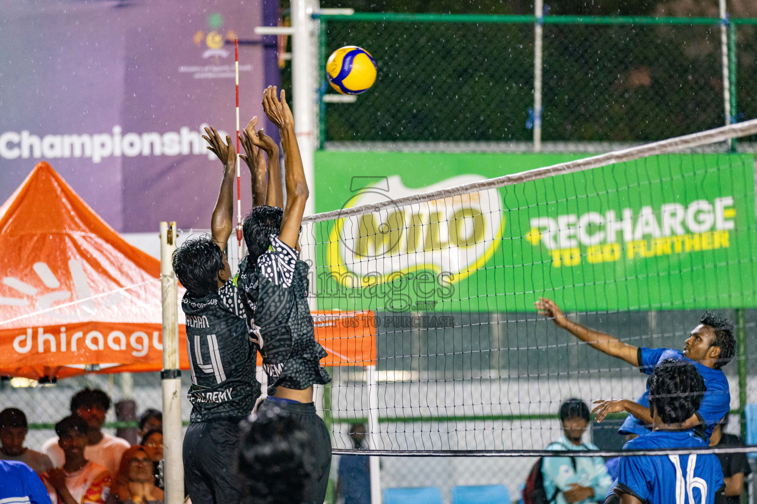 Maathoda Sports Club vs Goodies Sports Club in Milo National Junior Volleyball Championship 2025 Day 2 was held on Sunday, 23rd November 2025 at Ekuveni Turf Court Male', Maldives. Photos: Areef Adam / images.mv