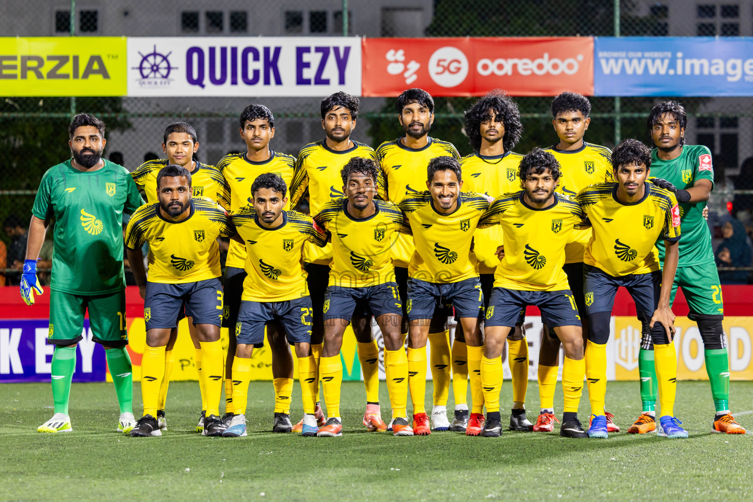 Lh Hinnavaru vs Lh Naifaru in Day 15 of Golden Futsal Challenge 2025 was held on Sunday, 19th January 2025, in Hulhumale', Maldives. Photos: Nausham Waheed / images.mv