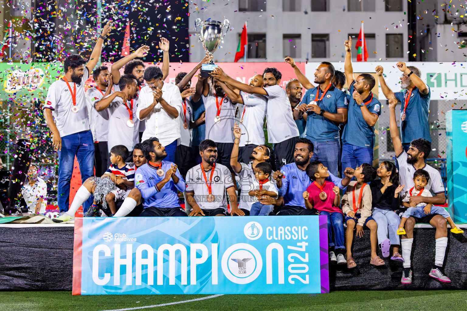 Finals of Classic of Club Maldives 2024 held in Rehendi Futsal Ground, Hulhumale', Maldives on Sunday, 22nd September 2024. Photos: Nausham Waheed / images.mv