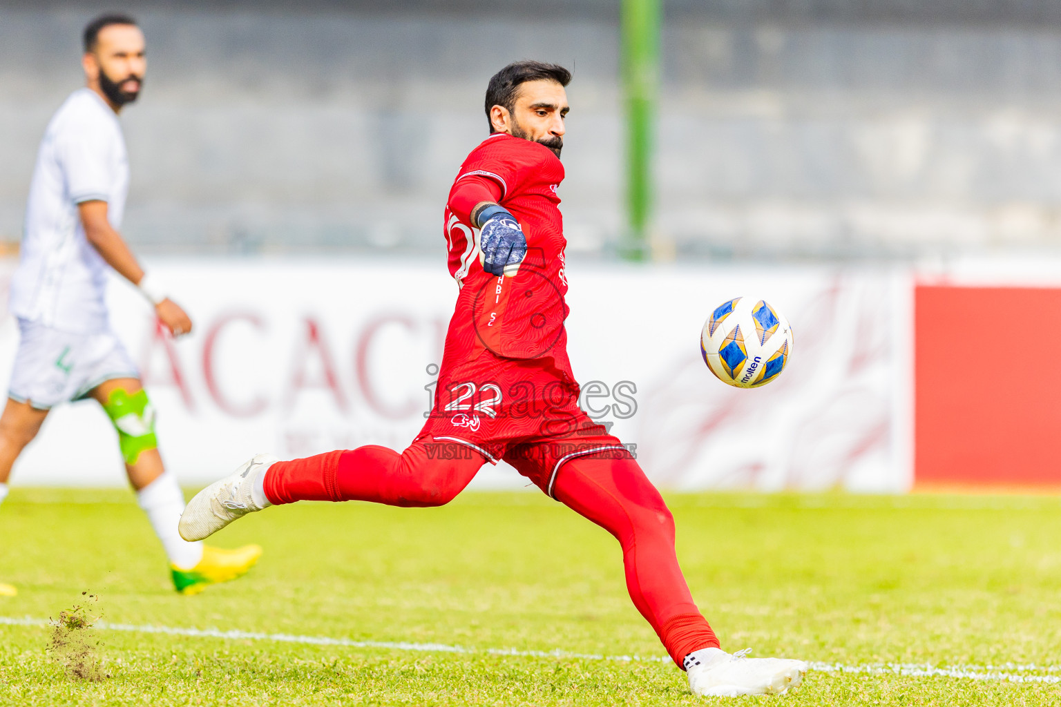 Maziya SC vs Al Arabi SC in AFC Challenge League 2025/26 Preliminary Stage was held at National Stadium in Male', Maldives on Tuesday, 12th August 2025. Photos: Areef Adam / images.mv
