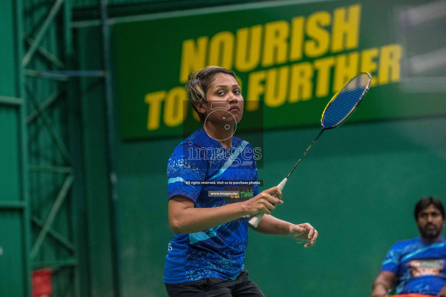 Final of Badminton association mixed group championship 2021 held in Male', Maldives Photos by Nausham Waheed