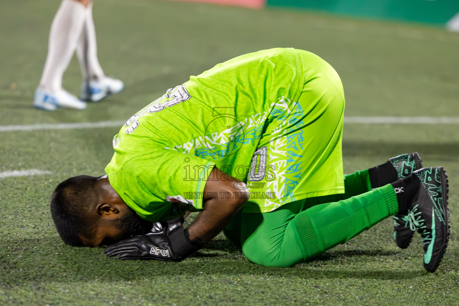 WAMCO vs STELCO in Semi Finals of Club Maldives Cup 2024 held in Rehendi Futsal Ground, Hulhumale', Maldives on Monday, 14th October 2024. Photos: Ismail Thoriq / images.mv