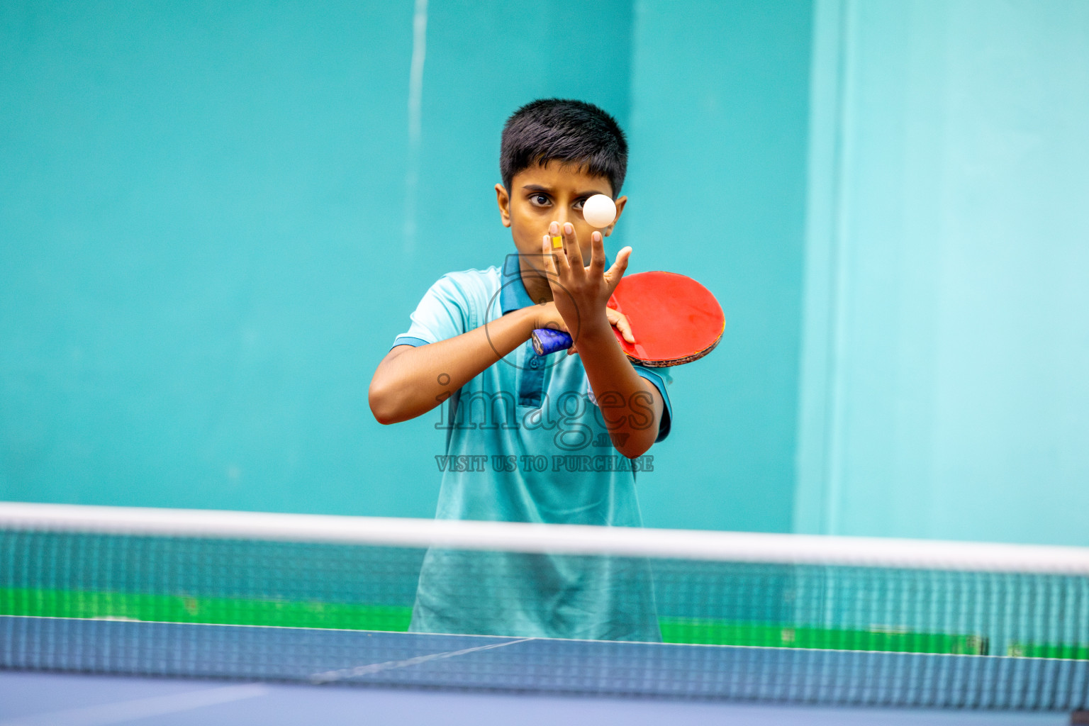 Day 2 of Interschool Table Tennis Tournament 2025 held at Male' TT Hall, Male', Maldives on Thursday, 15th May 2025. Photos By: Ismail Thoriq / images.mv