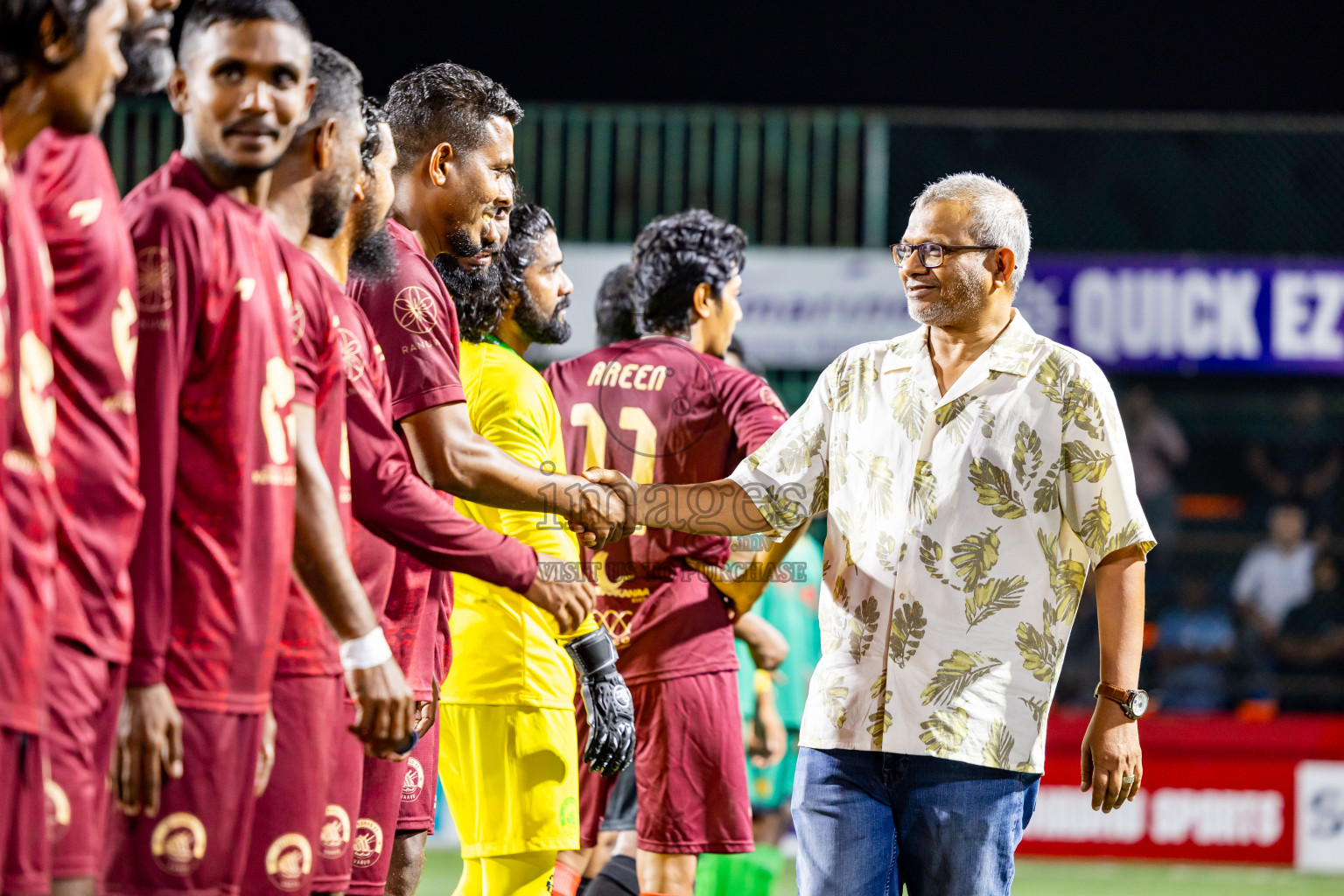 V Keyodhoo vs Adh Mandhoo in Zone round Day 27 of Golden Futsal Challenge 2025 was held on Friday , 31st January 2025, in Hulhumale', Maldives. Photos: Nausham Waheed / images.mv