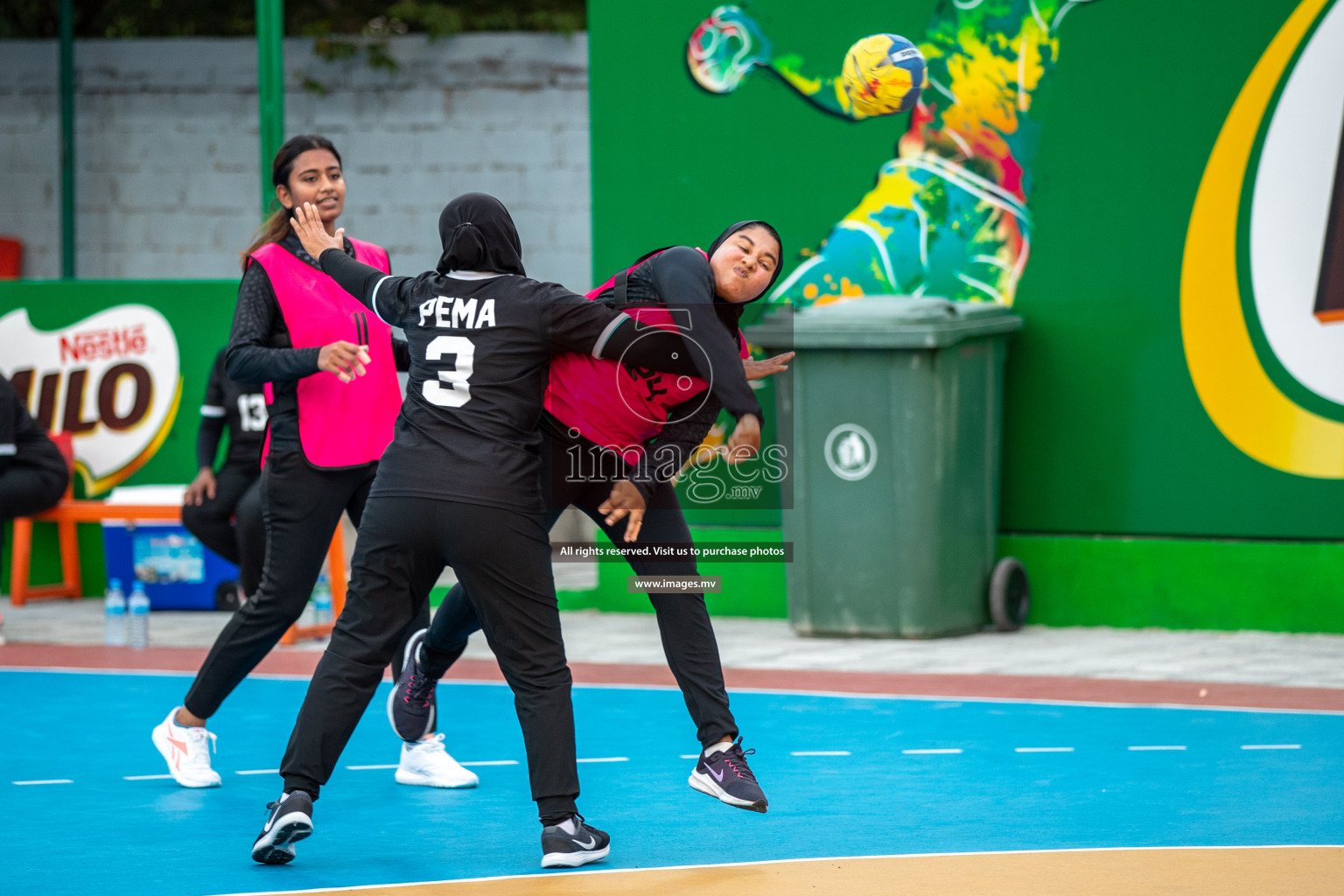 Day 12 of Milo 6th Inter Office Handball Tournament 2022 - Photos by Hassan Simah