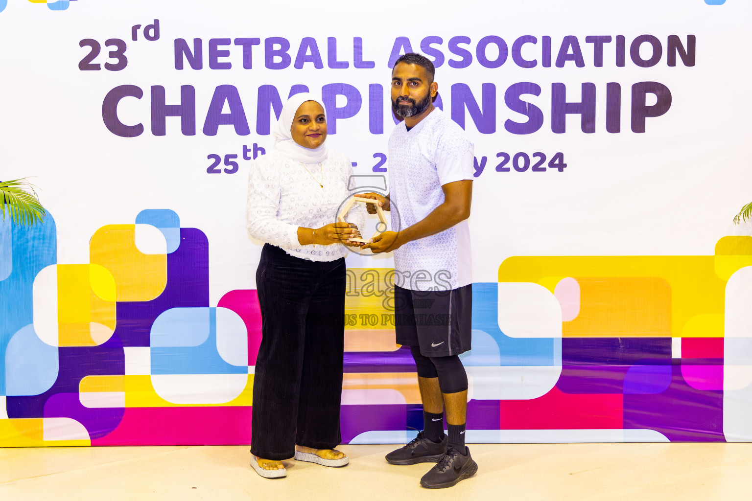 Final of 23rd Netball Association Championship was held in Social Canter at Male', Maldives on Sunday, 5th May 2024. Photos: Nausham Waheed / images.mv