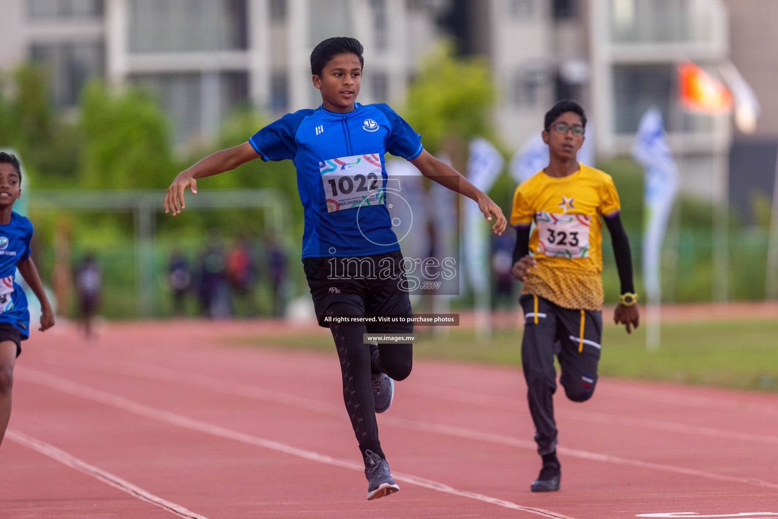 Day three of Inter School Athletics Championship 2023 was held at Hulhumale' Running Track at Hulhumale', Maldives on Tuesday, 16th May 2023. Photos: Shuu / Images.mv