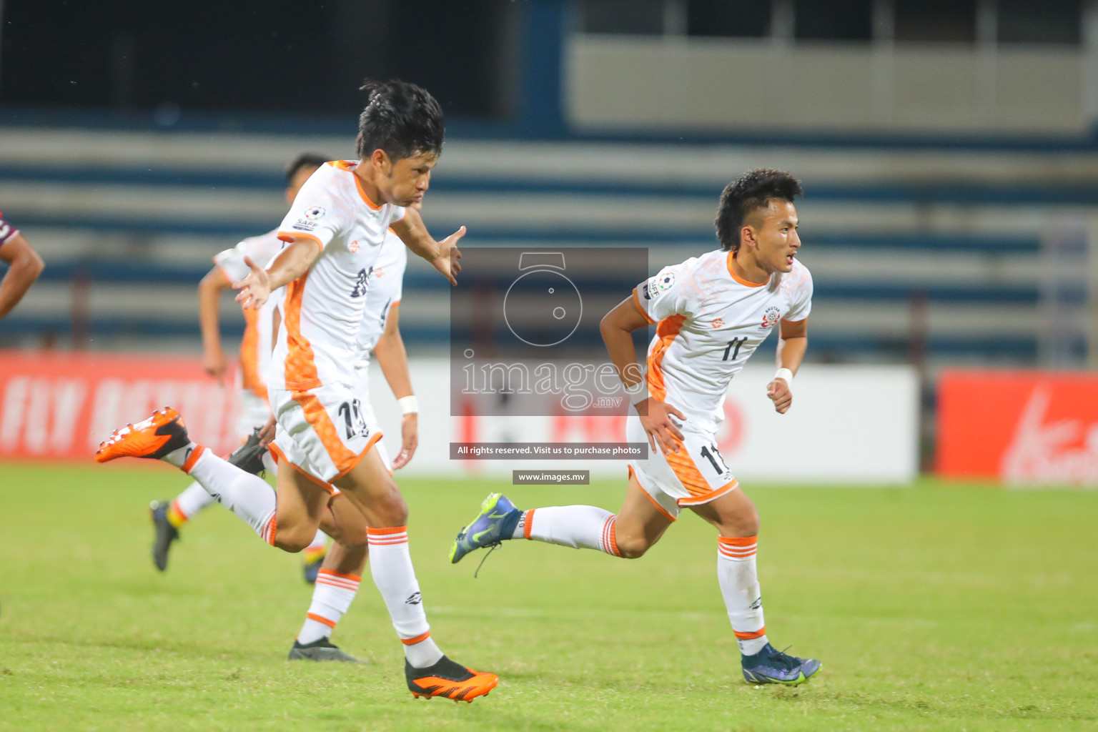 Bhutan vs Bangladesh in SAFF Championship 2023 held in Sree Kanteerava Stadium, Bengaluru, India, on Wednesday, 28th June 2023. Photos: Hassan Simah / images.mv