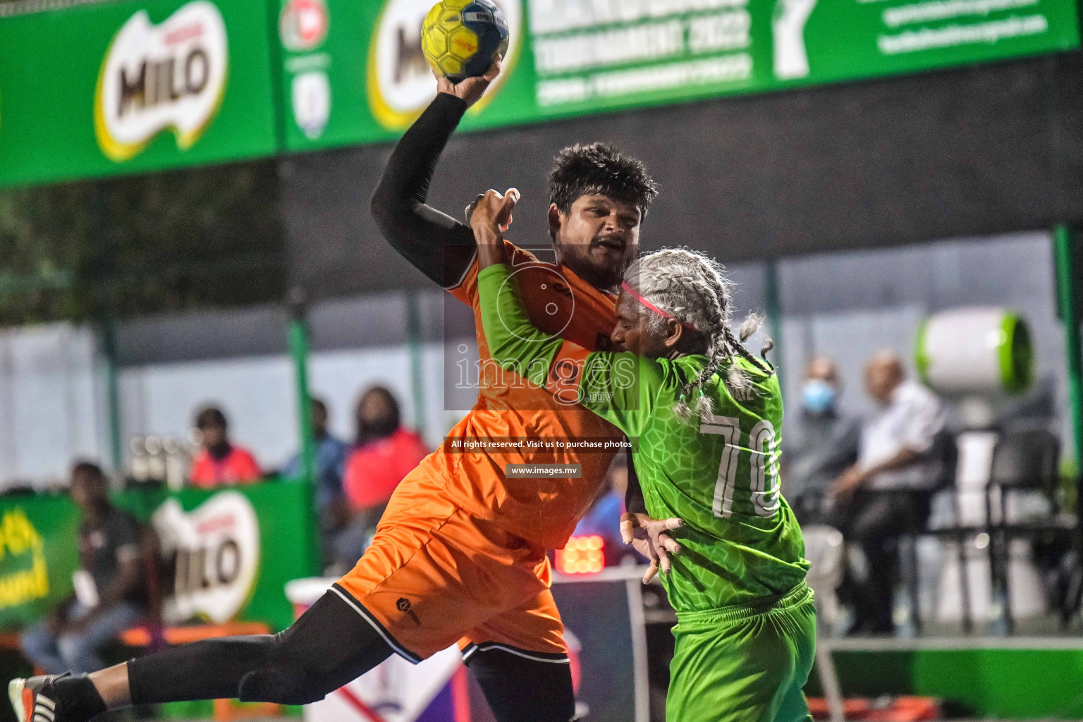 Final of Milo 6th Inter Office Handball Tournament 2022 - Photos by Nausham Waheed