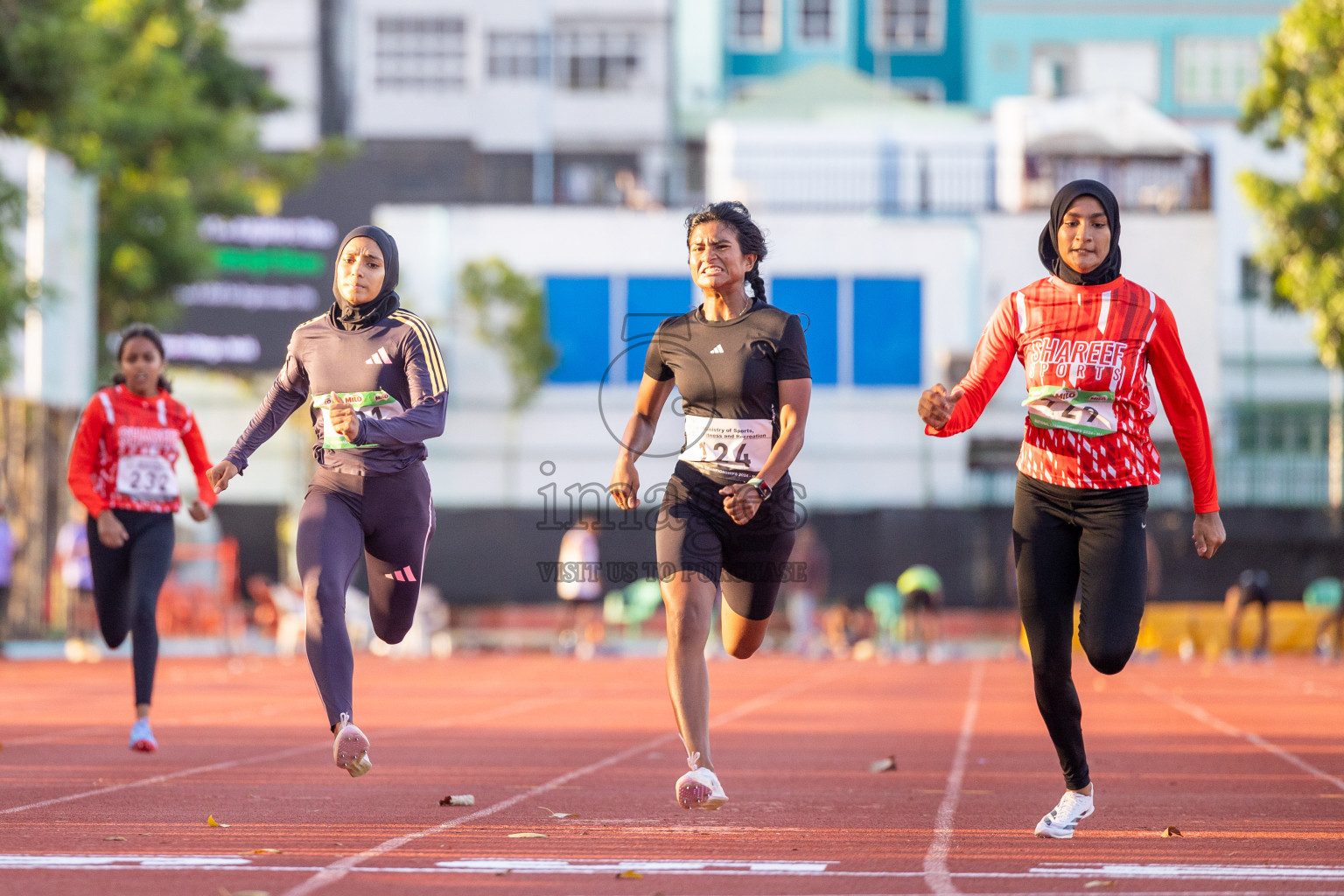 Day 1 of 33rd National Athletics Championship was held in Ekuveni Track at Male', Maldives on Thursday, 5th September 2024. Photos: Shuu Abdul Sattar / images.mv