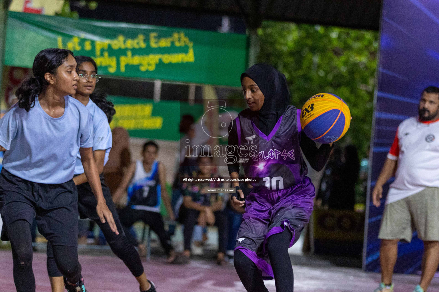 Day4 of Slamdunk by Sosal on 15th April 2023 held in Male'. Photos: Ismail Thoriq / images.mv