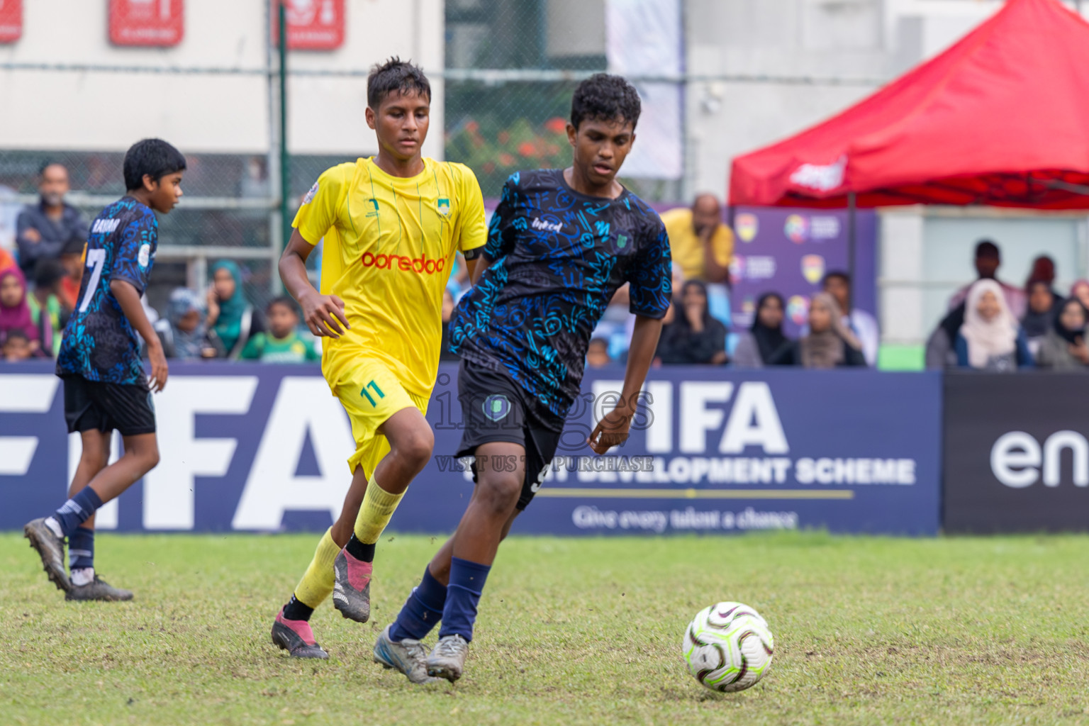 Maziya SRC vs Super United Sports (U14)  in day 6 of Dhivehi Youth League 2024 held at Henveiru Stadium on Saturday 30th November 2024. Photos: Ismail Thoriq / Images.mv