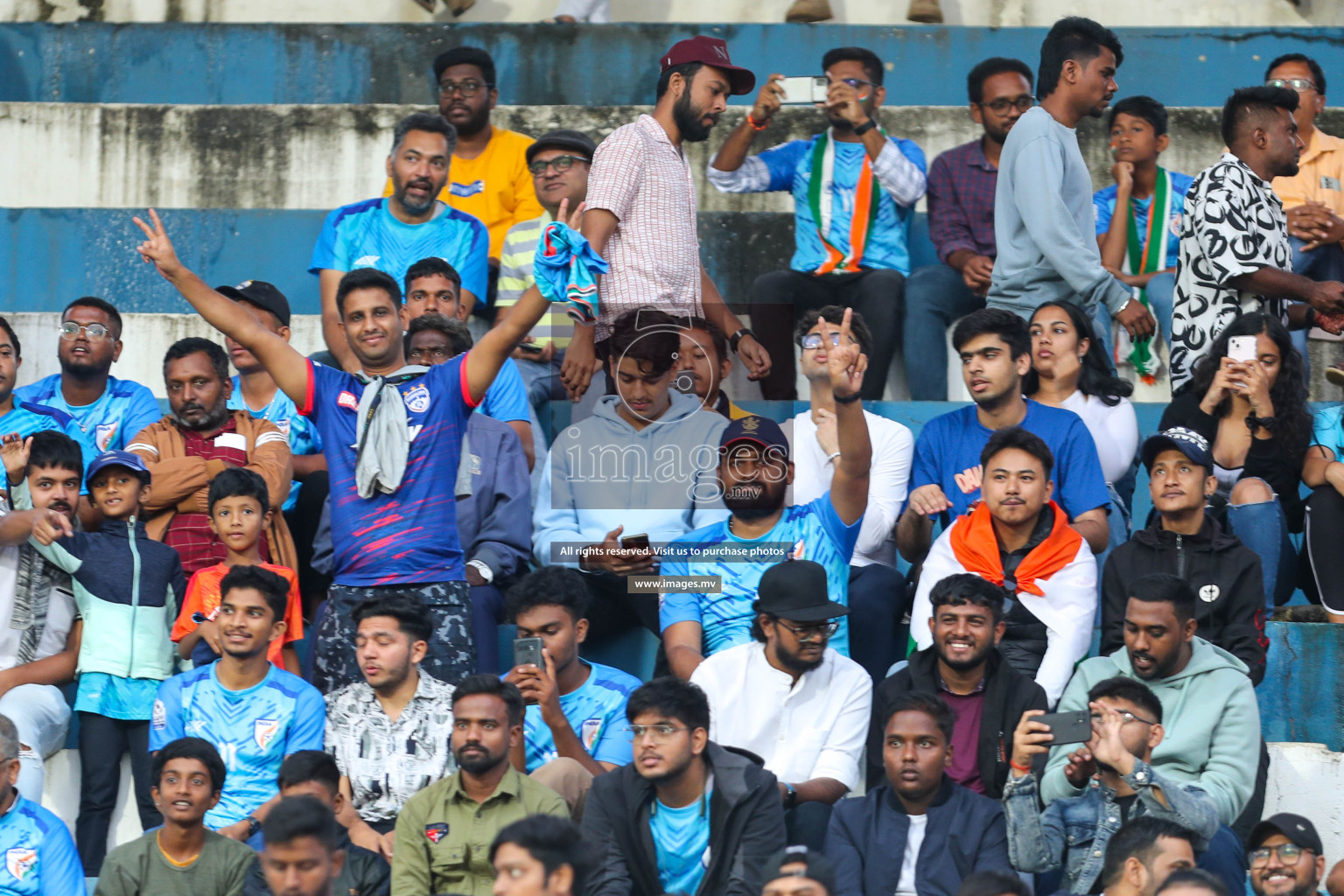 Kuwait vs India in the Final of SAFF Championship 2023 held in Sree Kanteerava Stadium, Bengaluru, India, on Tuesday, 4th July 2023. Photos: Hassan Simah / images.mv