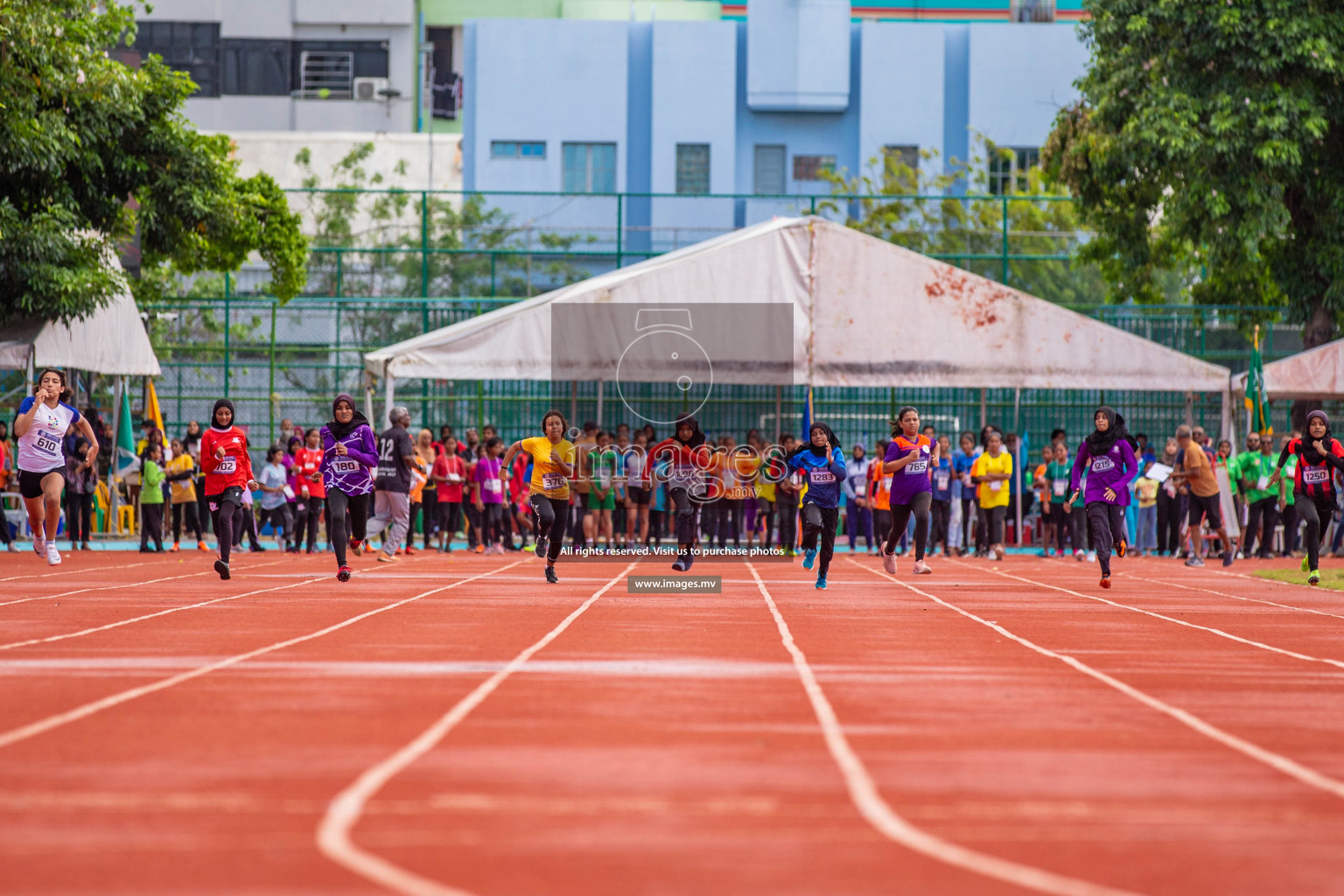 Day 1 of Inter-School Athletics Championship held in Male', Maldives on 22nd May 2022. Photos by: Maanish / images.mv