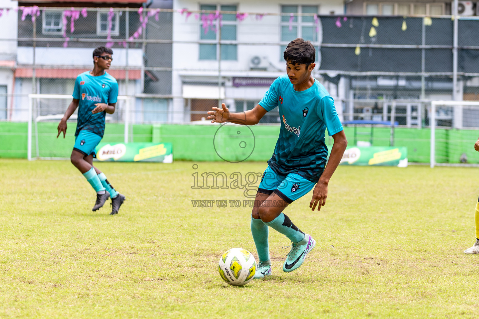 Day 3 of MILO Academy Championship 2024 (U-14) was held in Henveyru Stadium, Male', Maldives on Saturday, 2nd November 2024.
Photos: Hassan Simah / Images.mv