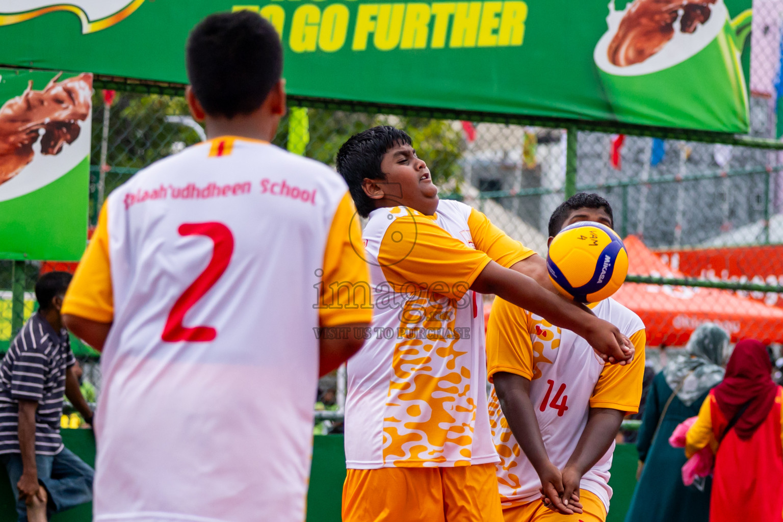 Day 2 of Interschool Volleyball Tournament 2024 was held in Ekuveni Volleyball Court at Male', Maldives on Sunday, 24th November 2024. Photos: Nausham Waheed / images.mv