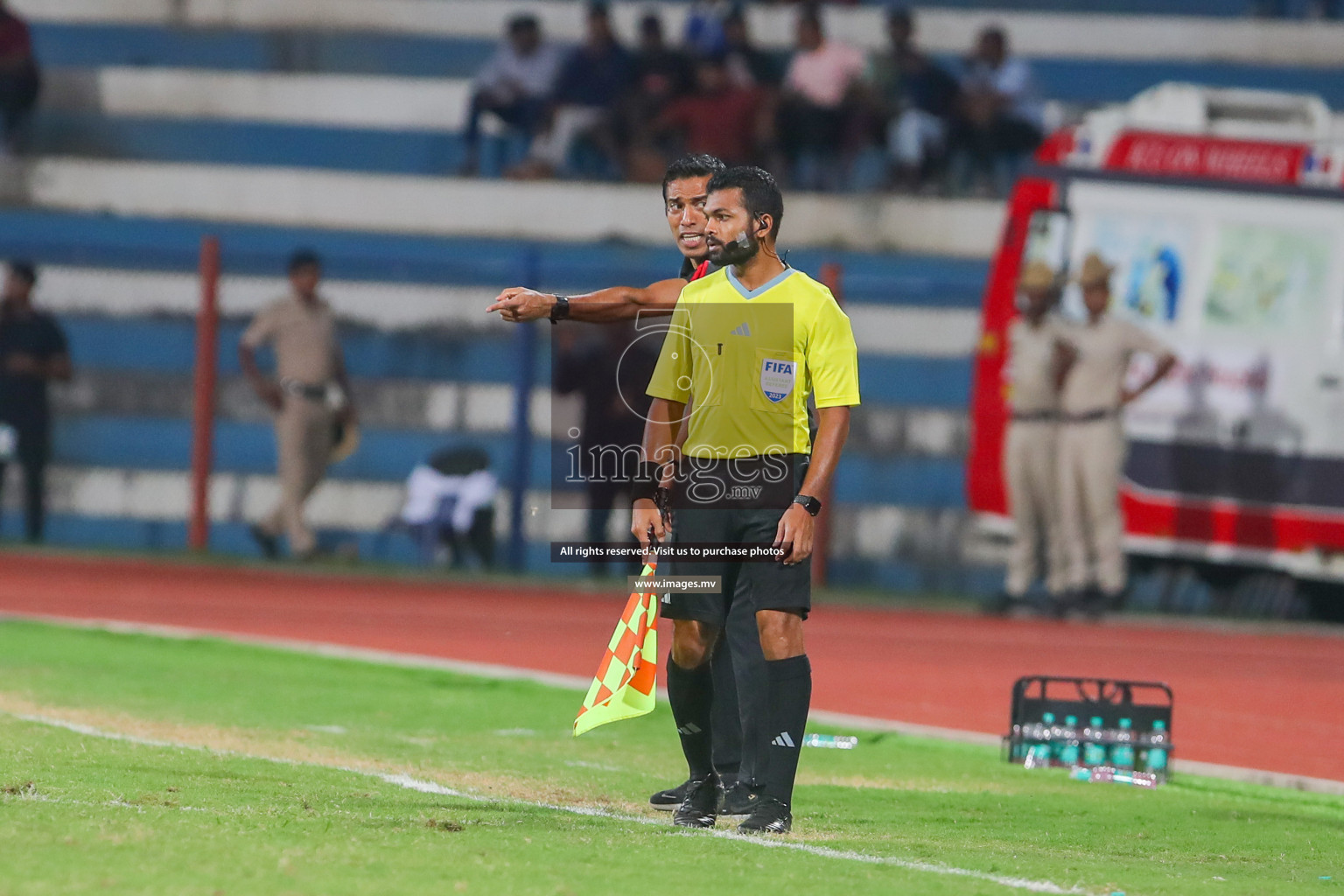 Lebanon vs India in the Semi-final of SAFF Championship 2023 held in Sree Kanteerava Stadium, Bengaluru, India, on Saturday, 1st July 2023. Photos: Hassan Simah / images.mv