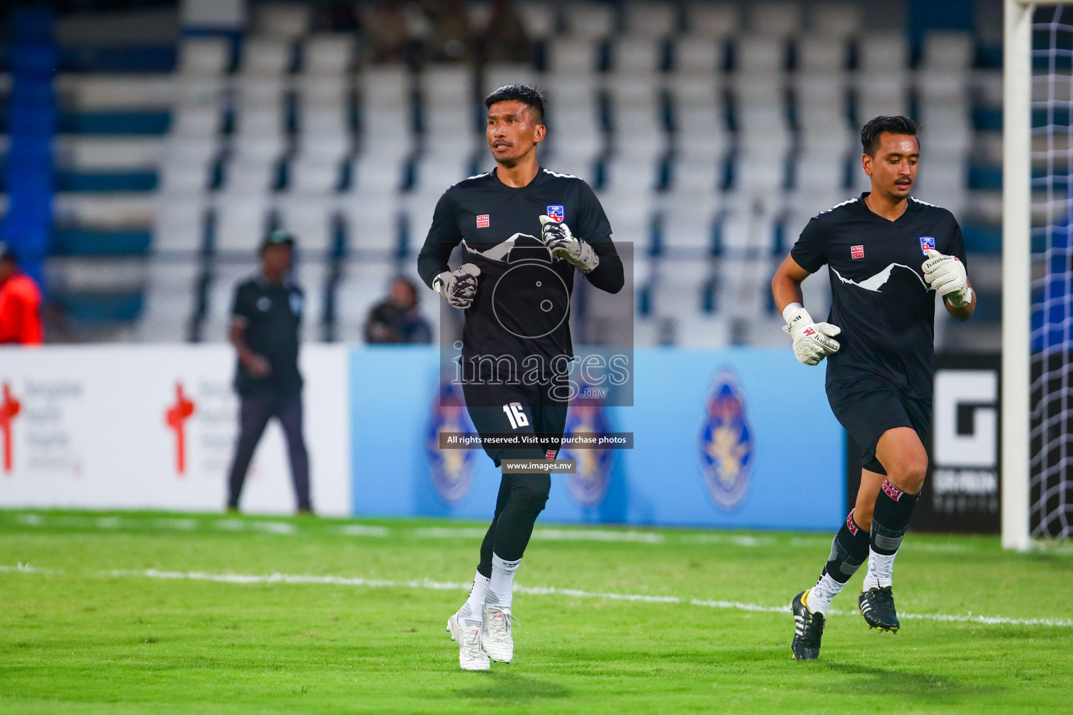 Nepal vs India in SAFF Championship 2023 held in Sree Kanteerava Stadium, Bengaluru, India, on Saturday, 24th June 2023. Photos: Hassan Simah / images.mv