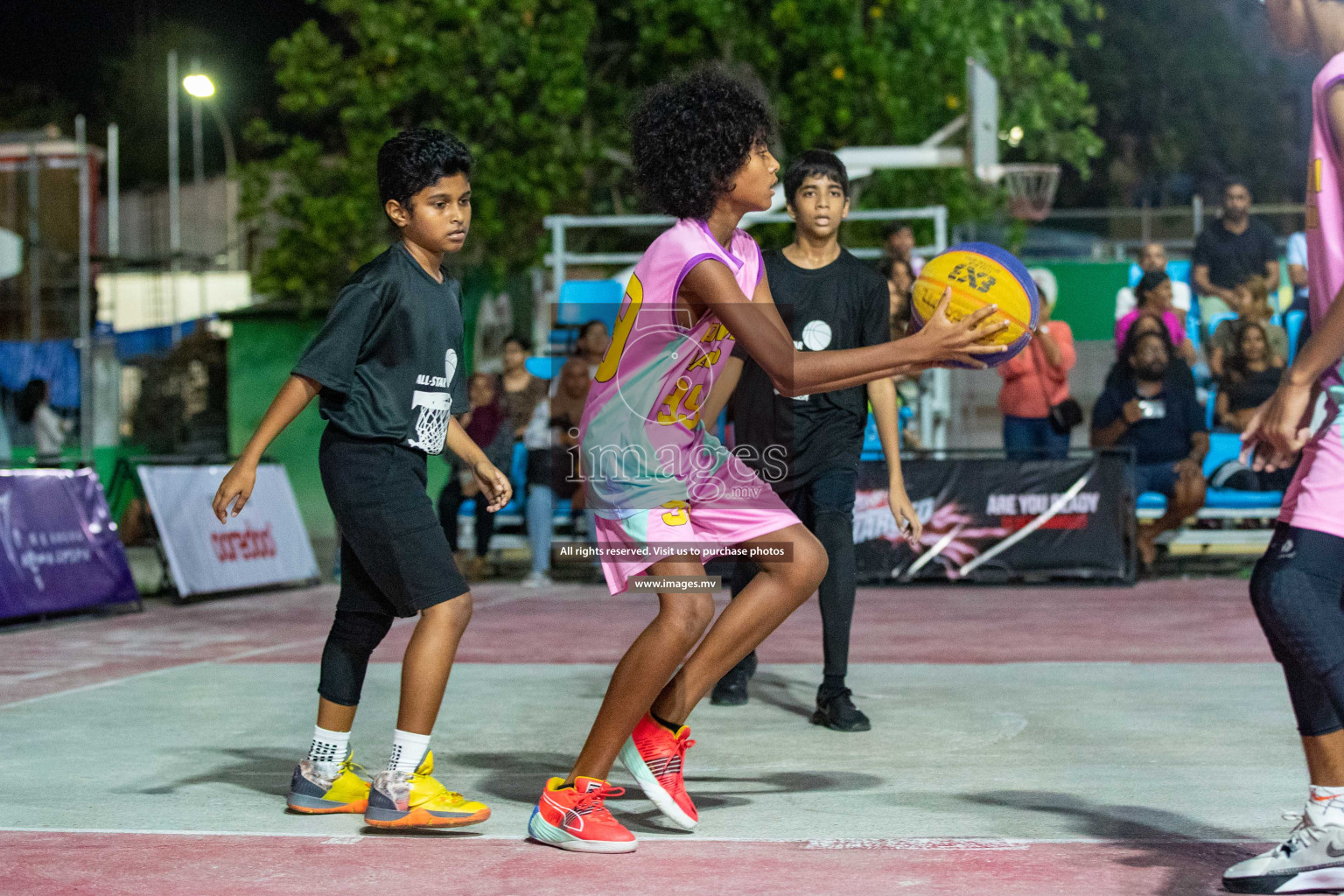 Day3 of Slamdunk by Sosal on 14th April 2023 held in Male'. Photos: Nausham waheed /images.mv