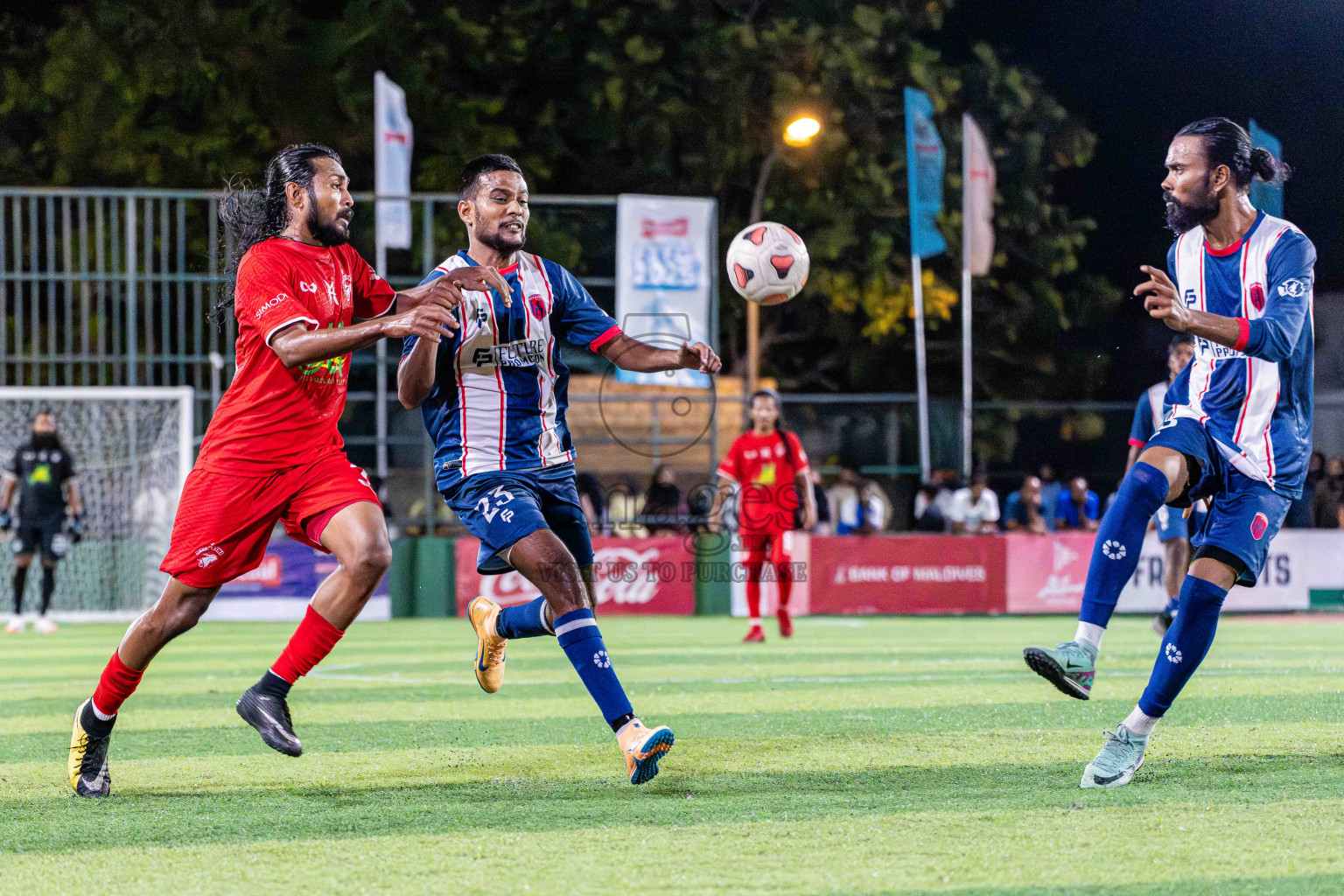 Kanmathi FC VS Maahinne United in Day 4 - Fonadhoo Youth Futsal Challenge 2025 held in Fonadhoo Futsal Stadium, L. Fonadhoo, Maldives on Wednesday, 29th October 2025 Photos: Arif Rasheed / images.mv