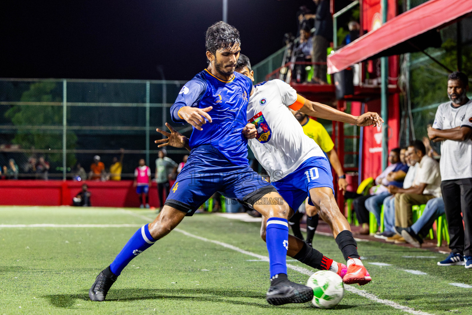 Customs RC vs Police Club in Semi Finals of Office League 2025 was held on Monday, 5th May 2025 in Hulhumale', Maldives. Photos: Nausham Waheed / images.mv