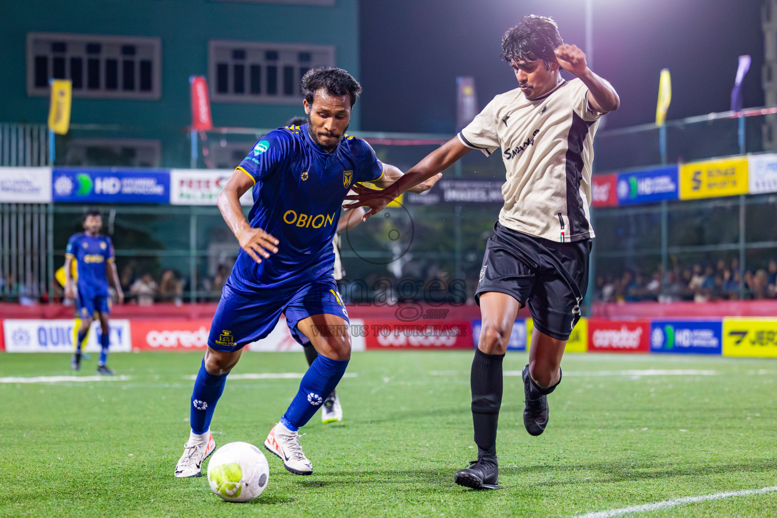 B Eydhafushi vs Lh Kurendhoo on Day 34 of Golden Futsal Challenge 2024 was held on Monday, 19th February 2024, in Hulhumale', Maldives
Photos: Mohamed Mahfooz Moosa / images.mv