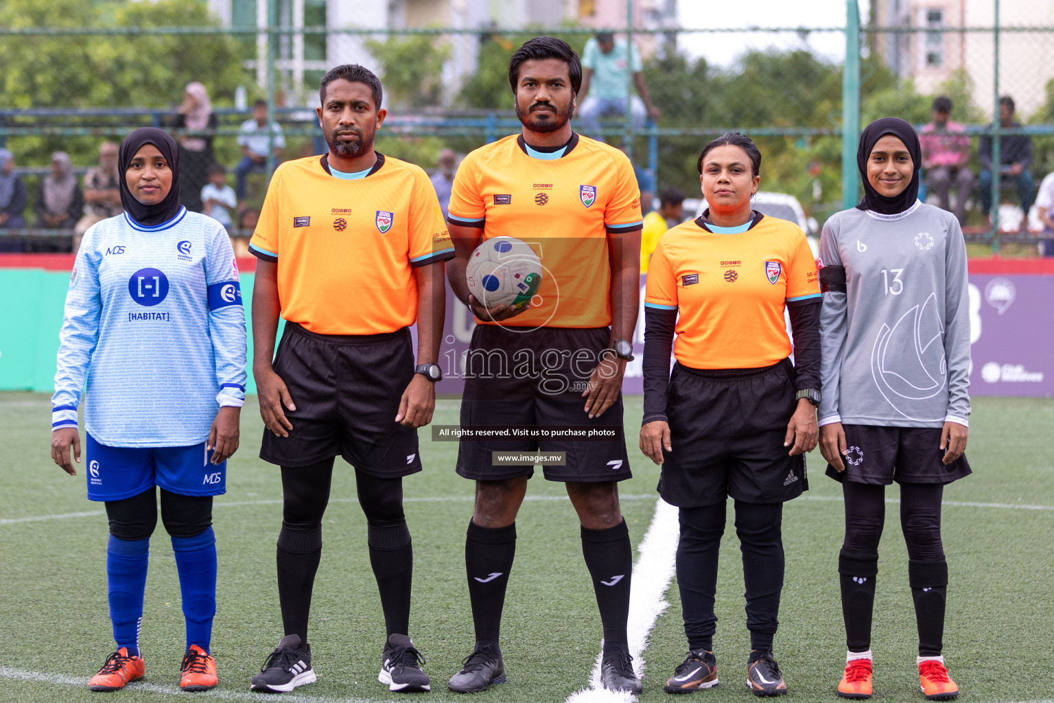 Hulhumale Hospital vs MIRA SC in 18/30 Futsal Fiesta Classic 2023 held in Hulhumale, Maldives, on Friday, 21st July 2023 Photos: Mohamed Mahfooz Moosa / images.mv