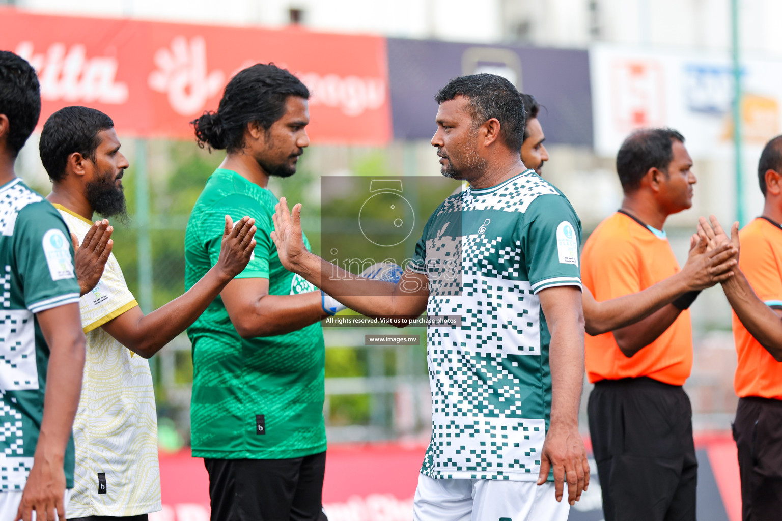 Presidents Office vs Team Badhahi in Club Maldives Cup Classic 2023 held in Hulhumale, Maldives, on Wednesday, 19th July 2023 Photos: Nausham Waheed  / images.mv