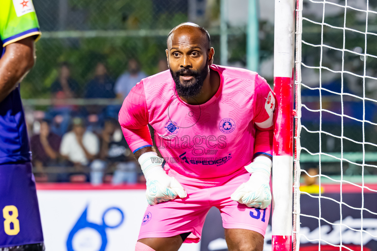 Club Immigration vs Baros Maldives in Day 1 of Club Maldives Cup 2025 was held in Rehendi Futsal Ground, Hulhumale', Maldives on Sunday, 28th September 2025. Photos: Nausham Waheed / images.mv