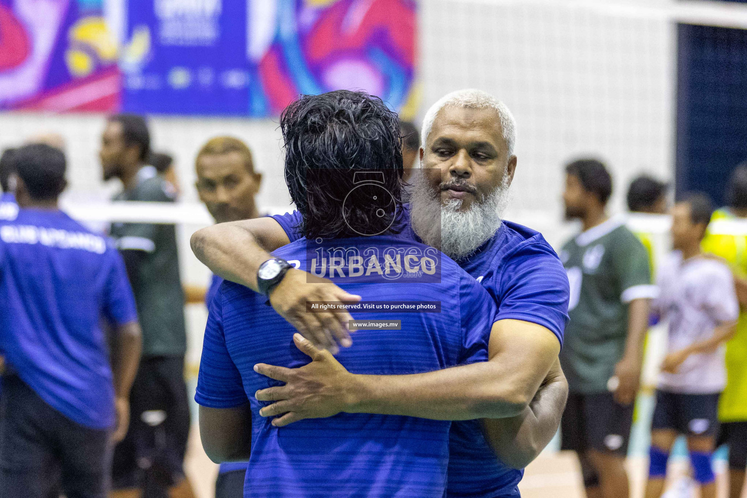 Final of Inter Company-Office Volleyball Tournament 2023 was held in Social Center, Male', Maldives on Saturday, 20th May 2023.  Photos: Ismail Thoriq / images.mv