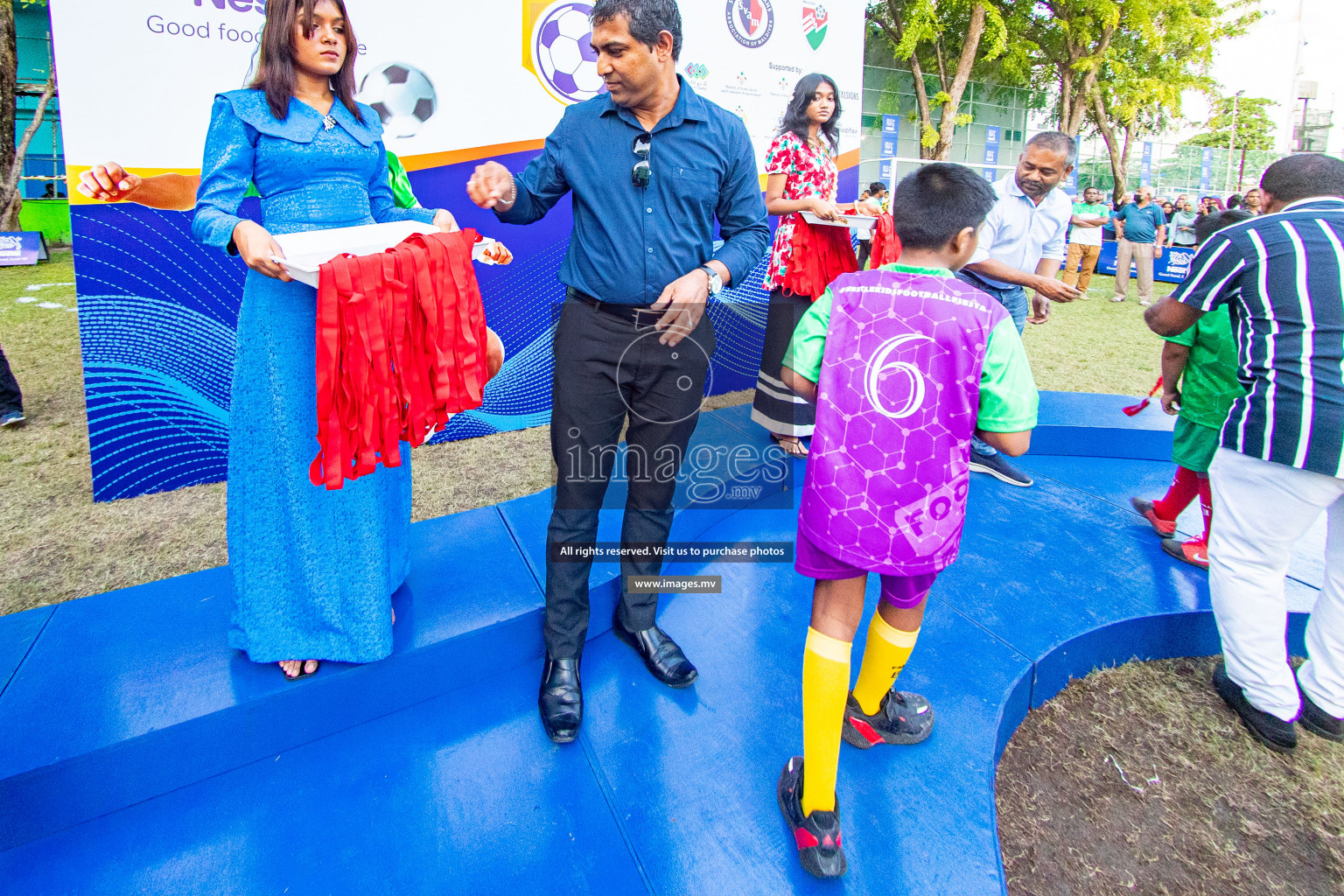 Day 4 of Milo Kids Football Fiesta 2022 was held in Male', Maldives on 22nd October 2022. Photos:Hassan Simah / images.mv