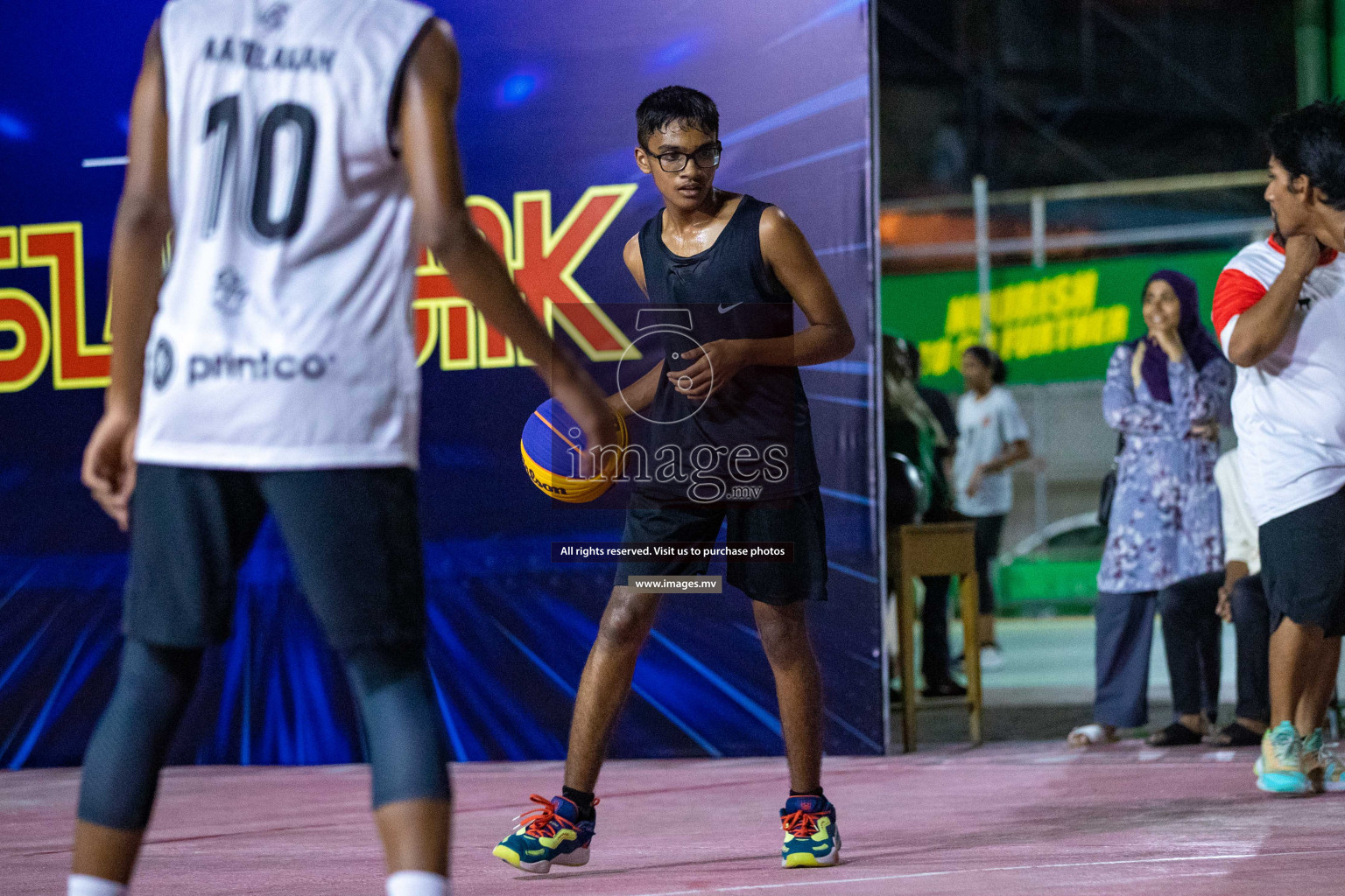 Day3 of Slamdunk by Sosal on 14th April 2023 held in Male'. Photos: Nausham waheed /images.mv