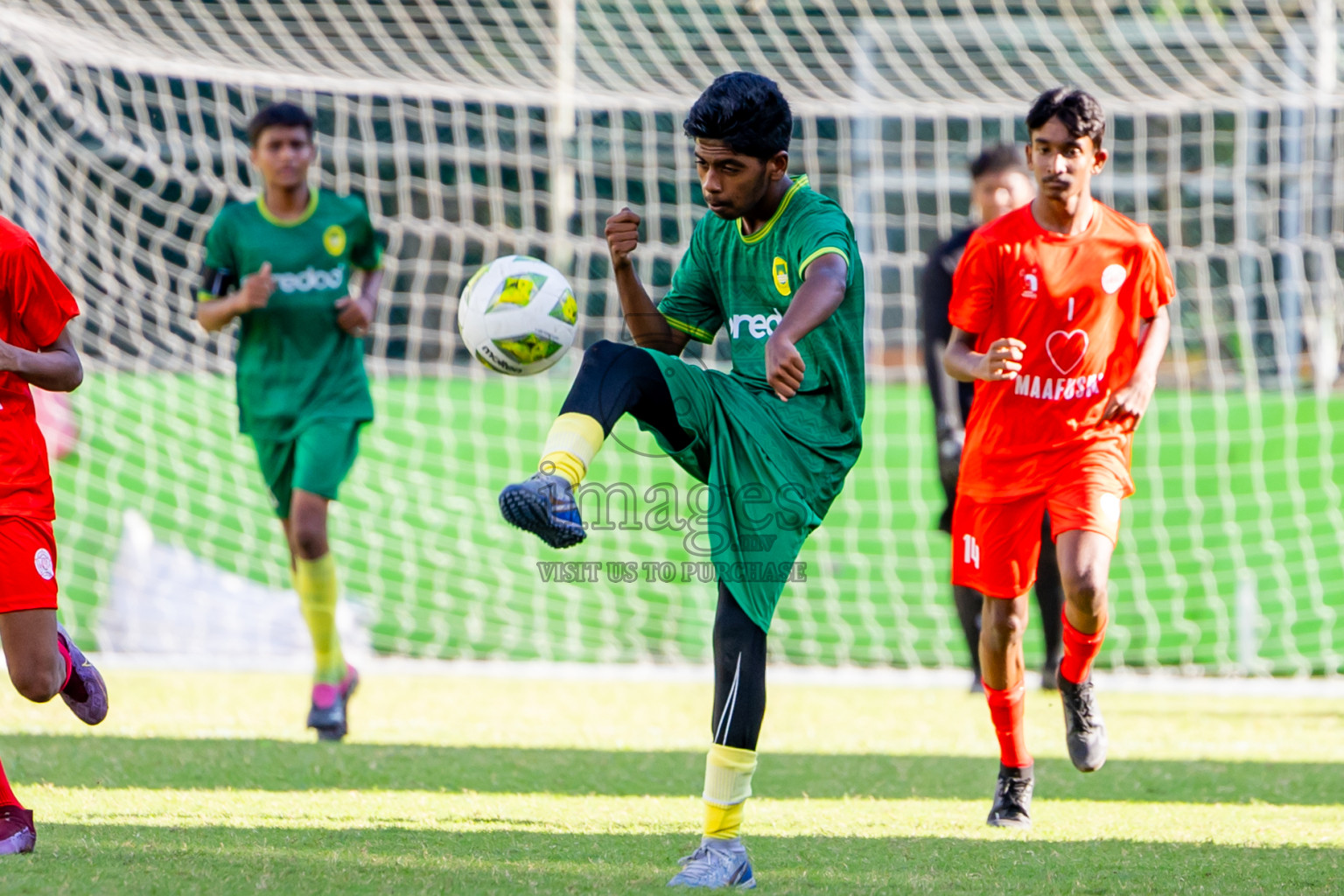 Day 1 of MILO Academy Championship 2024 held in Henveyru Stadium, Male', Maldives on Thursday, 31st October 2024. Photos by Nausham Waheed / Images.mv