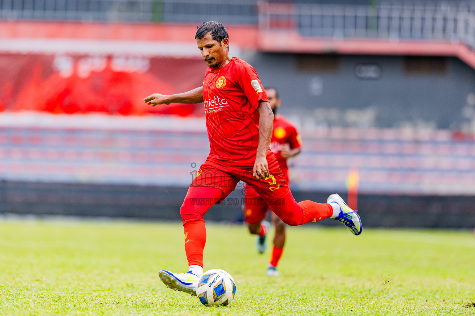 Club Green Streets vs Victory Sports Club in Dhivehi Premier League 2025/26 held in National Football Stadium, Male', Maldives on Thursday, 25th September 2025. Photos: Areef Adam / Images.mv