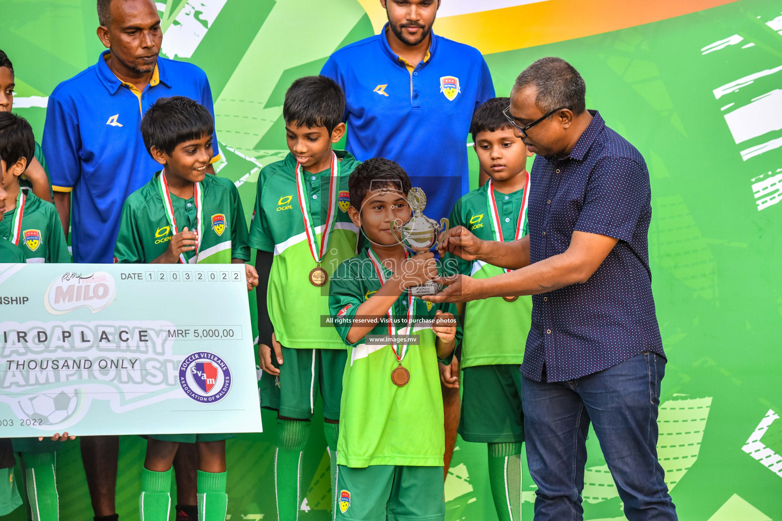 Day 2 of MILO Academy Championship 2022 held in Male' Maldives on Friday, 11th March 2021. Photos by: Nausham Waheed