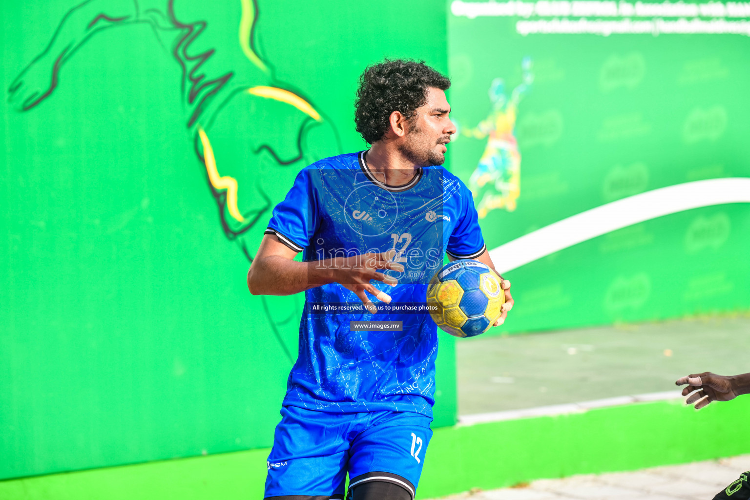 Day 11 of Milo 6th Inter Office Handball Tournament 2022 - Photos by Nausham Waheed