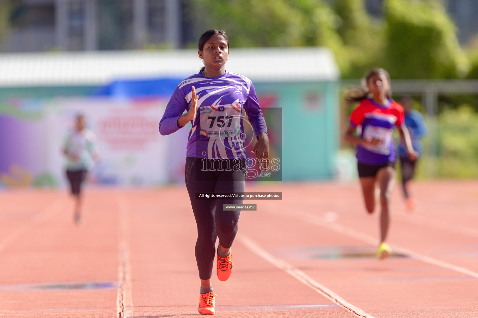 Day two of Inter School Athletics Championship 2023 was held at Hulhumale' Running Track at Hulhumale', Maldives on Sunday, 15th May 2023. Photos: Shuu/ Images.mv