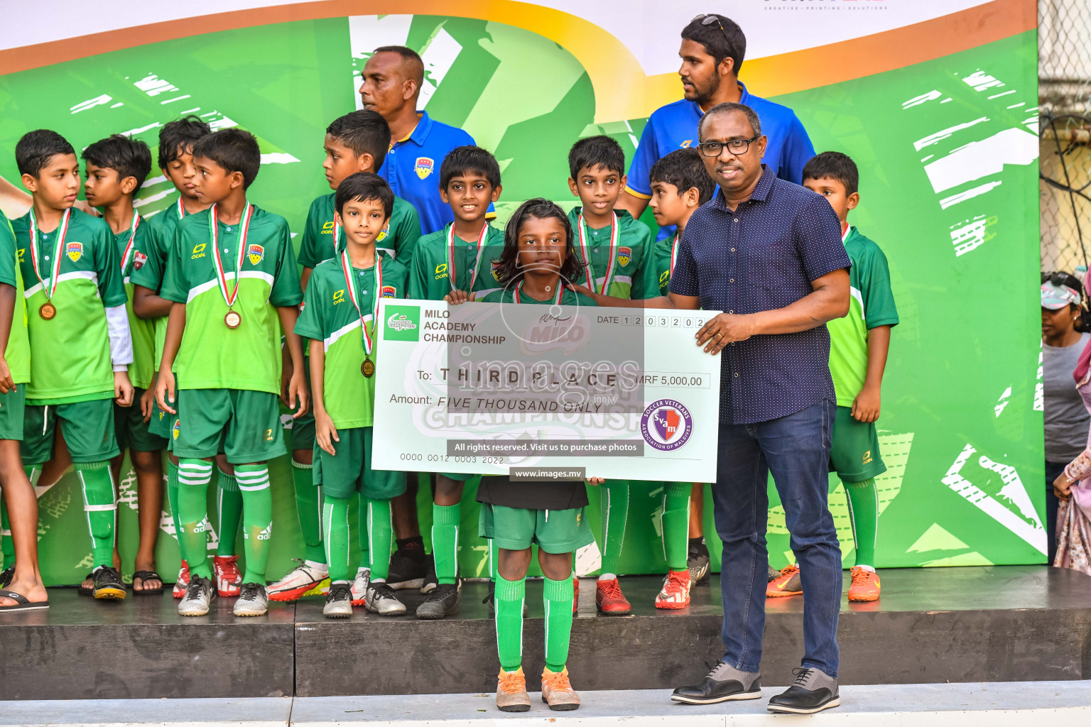 Day 2 of MILO Academy Championship 2022 held in Male' Maldives on Friday, 11th March 2021. Photos by: Nausham Waheed