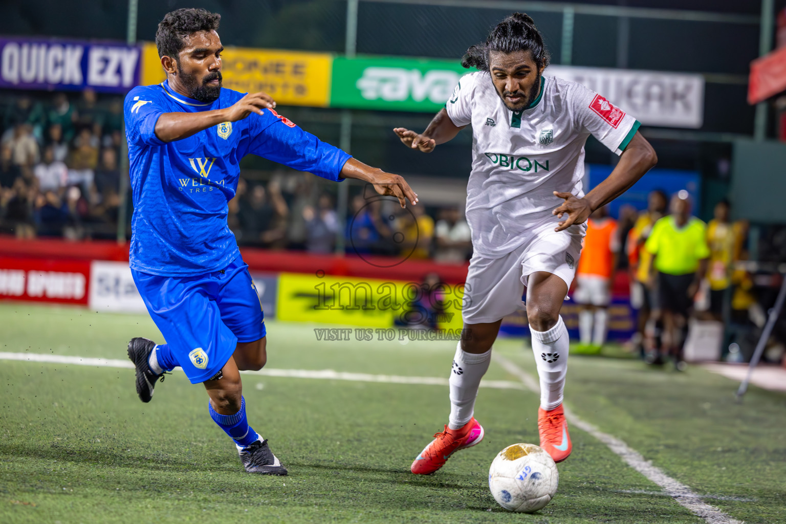Dhadimagu vs GA Dhevvadhoo in Zone Round on Day 30 of Golden Futsal Challenge 2025 was held on Monday , 3rd February 2025, in Hulhumale', Maldives.
Photos: Ismail Thoriq / images.mv