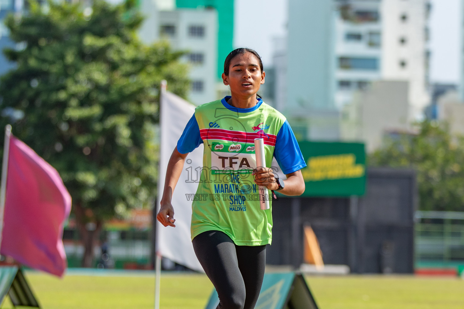 Day 4 of MILO Athletics Association Championship was held on Friday, 8th March 2024 in Male', Maldives. Photos: Hasna Hussain