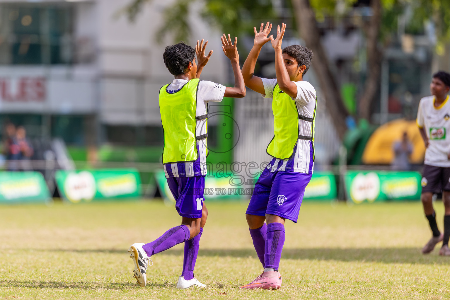 Day 4 of MILO Academy Championship 2025 (U14) was held on Sunday, 2nd November 2025 at Henveiru Football Grounds, Male', Maldives . 
Photos: Ismail Thoriq / images.mv