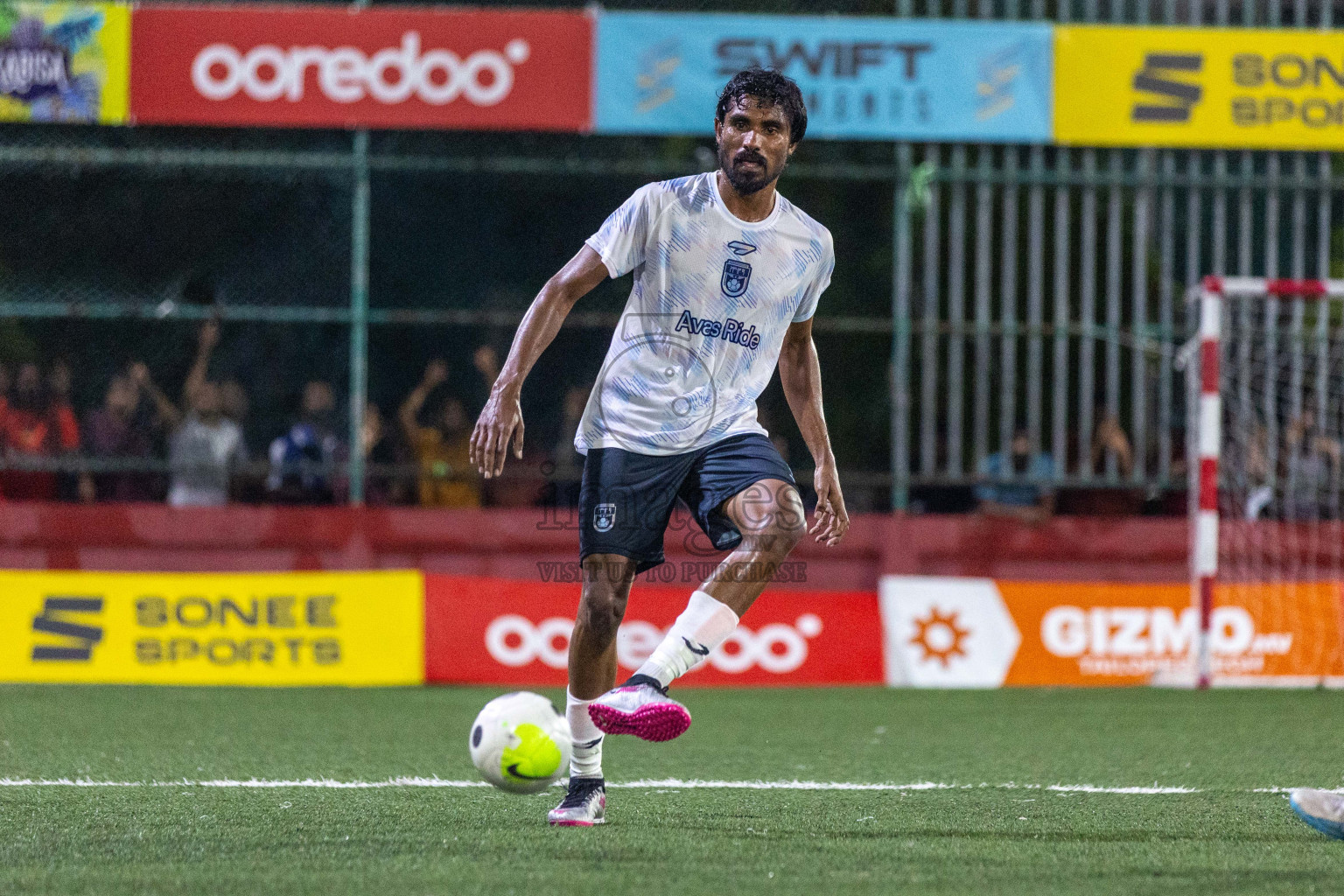 F Dharanboodhoo vs F Nilandhoo in Day 17 of Golden Futsal Challenge 2024 was held on Wednesday, 31st January 2024, in Hulhumale', Maldives Photos: Nausham Waheed / images.mv