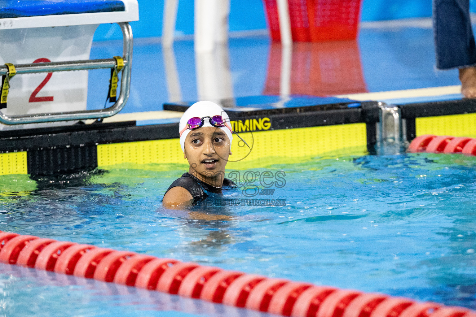 Day 4 of 20th Inter-school Swimming Competition 2024 held in Hulhumale', Maldives on Tuesday, 15th October 2024. Photos: Ismail Thoriq / images.mv