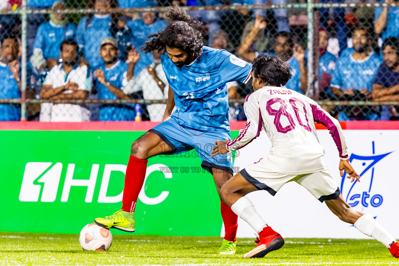 Club Binara vs Club 220 in Day 11 of Club Maldives Cup Classic 2025 was held in Rehendi Futsal Ground, Hulhumale', Maldives on Thursday, 25th September 2025. Photos: Nausham Waheed / images.mv