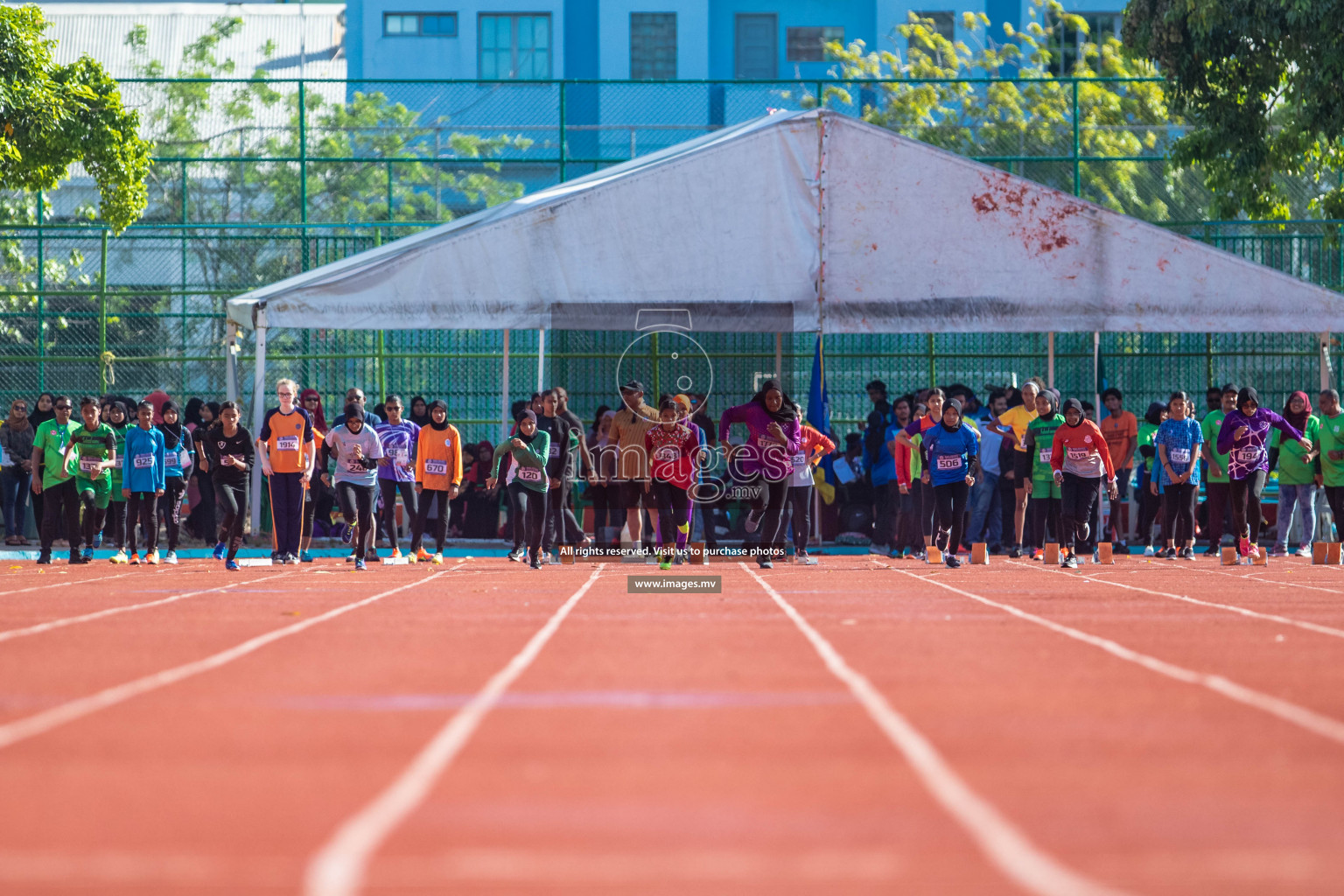 Day 1 of Inter-School Athletics Championship held in Male', Maldives on 22nd May 2022. Photos by: Maanish / images.mv