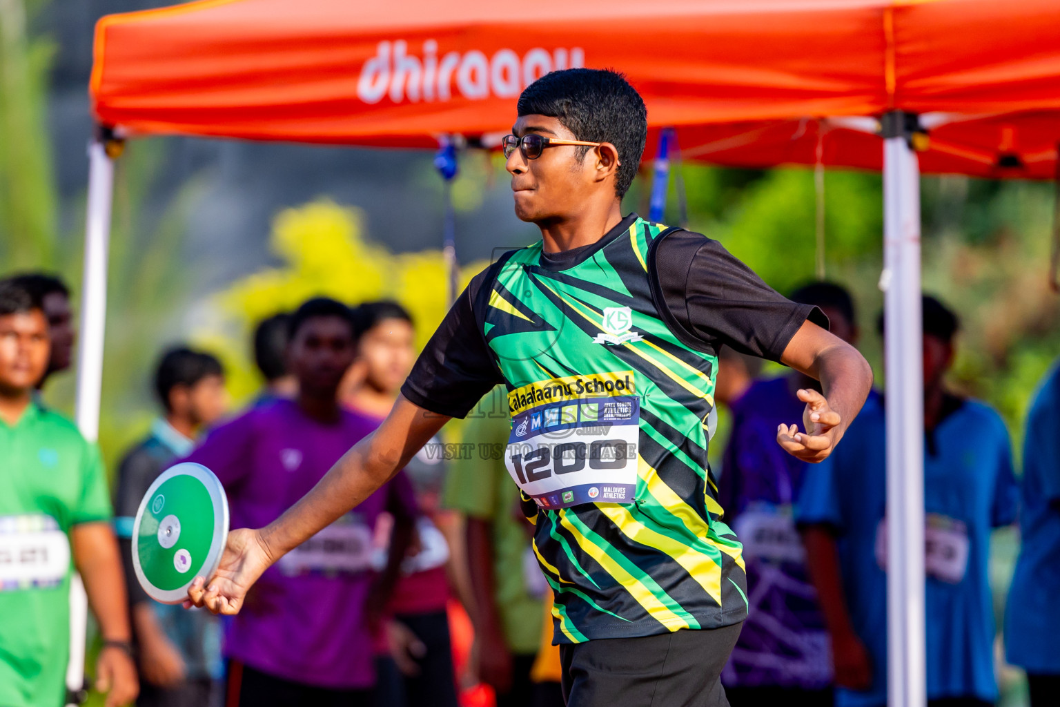 Day 5 of MWSC Interschool Athletics Championships 2024 held in Hulhumale Running Track, Hulhumale, Maldives on Wednesday, 13th November 2024. Photos by: Nausham Waheed / Images.mv