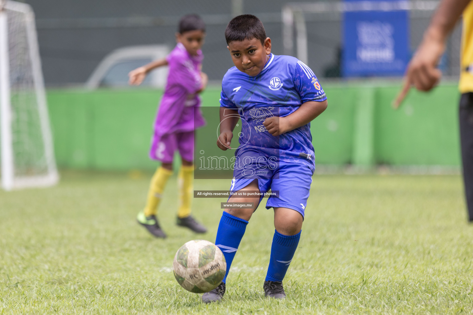 Day 1 of Nestle kids football fiesta, held in Henveyru Football Stadium, Male', Maldives on Wednesday, 11th October 2023 Photos: Shut Abdul Sattar/ Images.mv