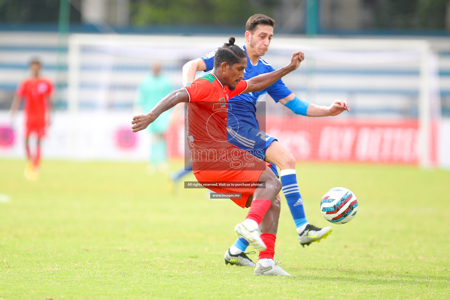 Kuwait vs Bangladesh in the Semi-final of SAFF Championship 2023 held in Sree Kanteerava Stadium, Bengaluru, India, on Saturday, 1st July 2023. Photos: Nausham Waheed, Hassan Simah / images.mv