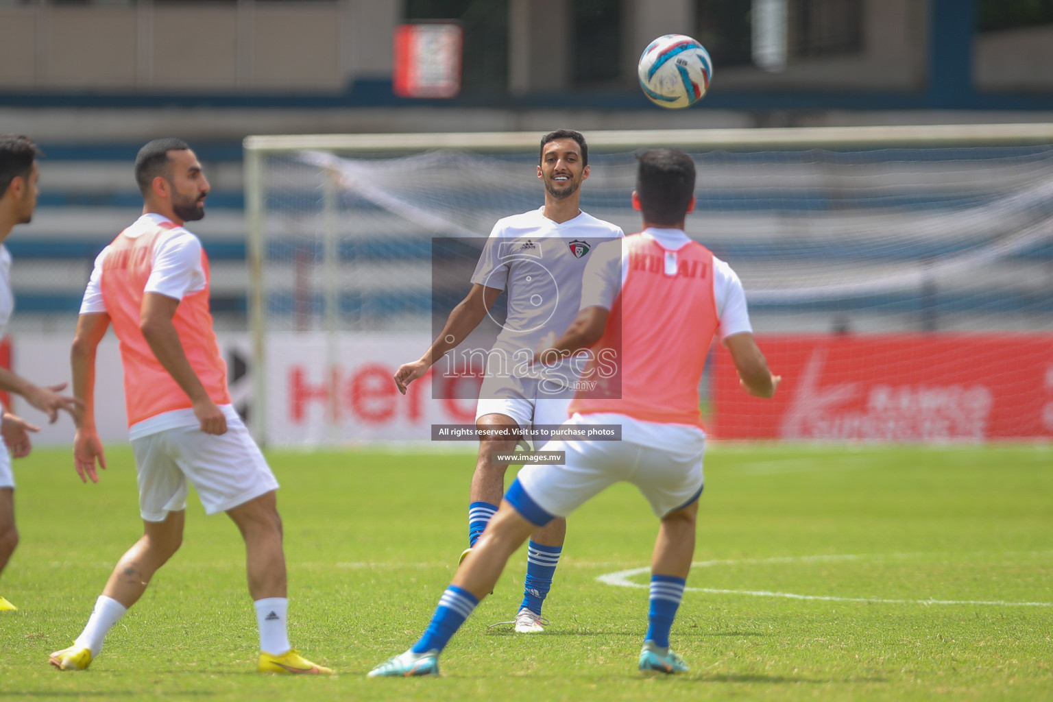 Kuwait vs Bangladesh in the Semi-final of SAFF Championship 2023 held in Sree Kanteerava Stadium, Bengaluru, India, on Saturday, 1st July 2023. Photos: Nausham Waheed, Hassan Simah / images.mv