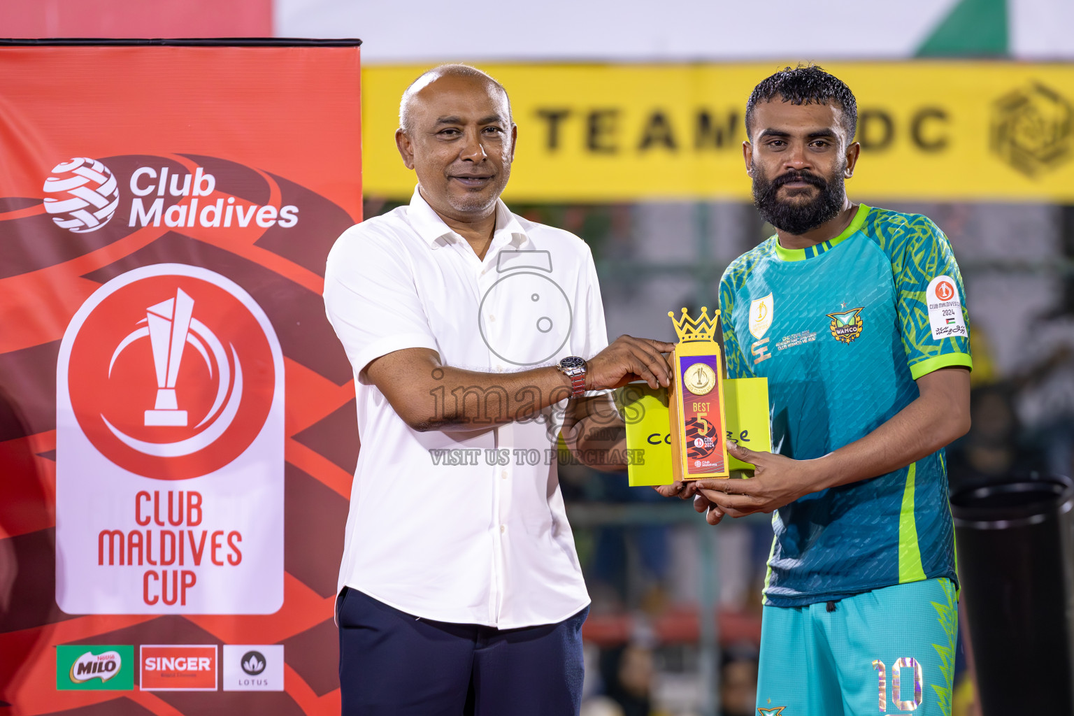 WAMCO vs RRC in the Final of Club Maldives Cup 2024 was held in Rehendi Futsal Ground, Hulhumale', Maldives on Friday, 18th October 2024. Photos: Ismail Thoriq / images.mv